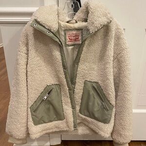 Levi’s fluffy coat